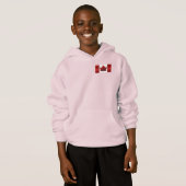 Veste drapeau du Canada Sweat - shirts à capuche d (Devant entier)