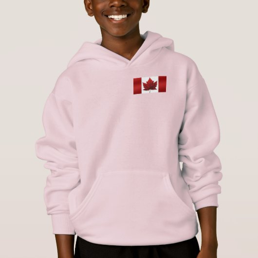 Veste drapeau du Canada Sweat - shirts à capuche d (Devant)
