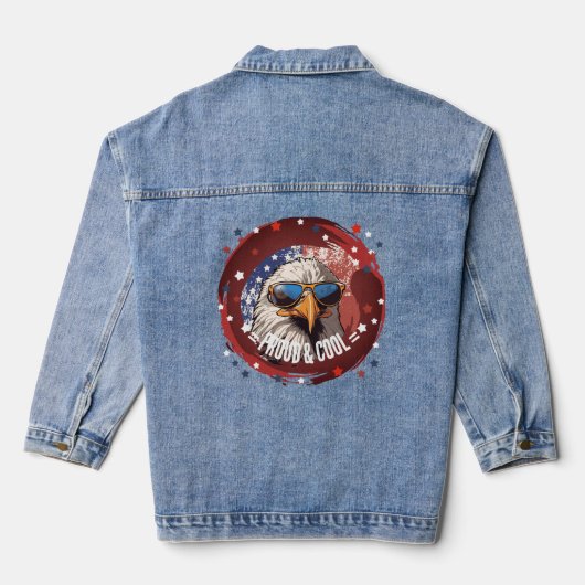 Veste Eagle Denim, Cool Étoile (Verso)