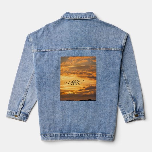 Veste en denim (Verso)