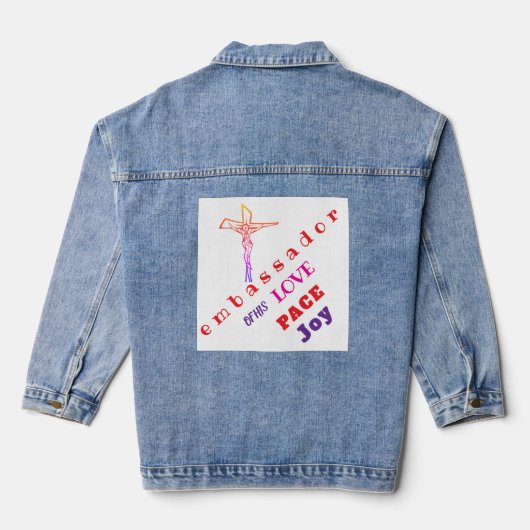 Veste en denim (Verso)