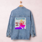 Veste en denim Hell Is Real (Hangar)