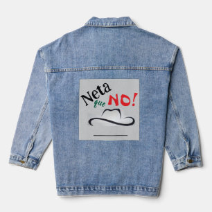 Veste en Denim Neta que Non !