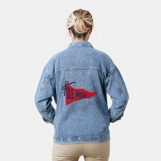 VESTE EN DENIM OLE MISS (Modèle)