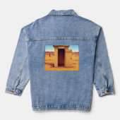 Veste en denim pour femmes du désert Outhouse (Verso)