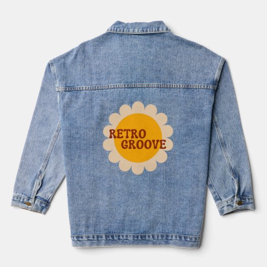 Veste en denim Retro Groove (Verso)