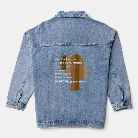 Veste en jean (Verso)