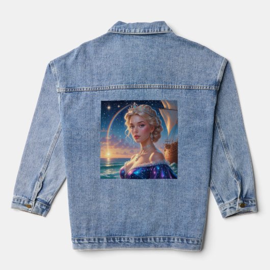 Veste en jean (Verso)