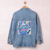 Veste en jean bleu décontractée pour femmes (Hangar)
