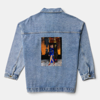 Veste en jean créative de Lee Marie Qc