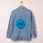 Veste en jean "Fais ce que tu aimes" (Hangar)