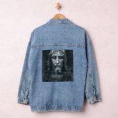 Veste en jean Jésus Visage (Hangar)