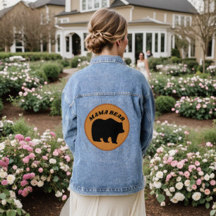 Veste en jean MAMA BEAR MAMAN