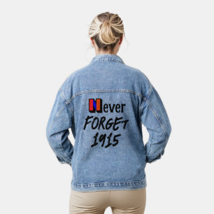 Veste en jean Never Forget 1915