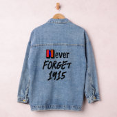 Veste en jean Never Forget 1915 (Hangar)