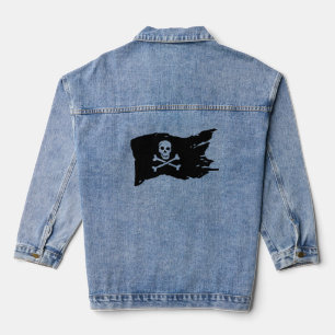 Veste en jean PAIRATE DRAPEAU Denim