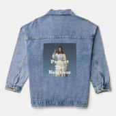 Veste en jean Protect Thy Neighbor (Verso)