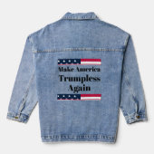 Veste en jean sans Trump (Verso)