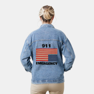 Veste en jean urgence 911
