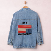 Veste en jean urgence 911 (Hangar)