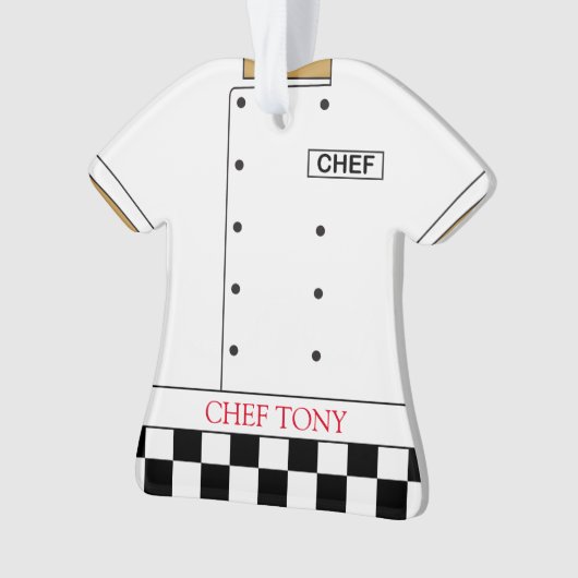 Veste et pantalon Chef restaurant Uniforme (devant)
