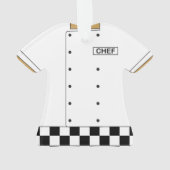 Veste et pantalon Chef restaurant Uniforme (dos)