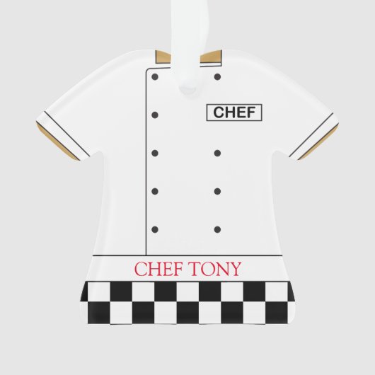 Veste et pantalon Chef restaurant Uniforme (devant)