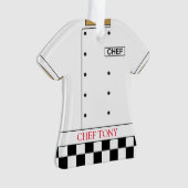 Veste et pantalon Chef restaurant Uniforme (devant)