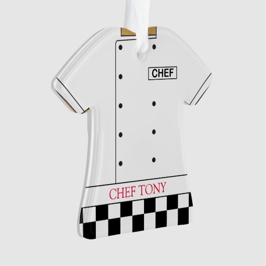 Veste et pantalon Chef restaurant Uniforme (devant)