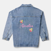 Veste Floral Monogram Denim (Verso)