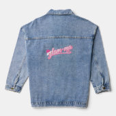 Veste Glamma Denim rose (Verso)