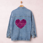Veste imprimée cœur de léopard (Hangar)