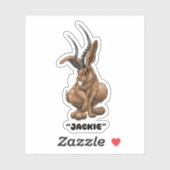 Veste "Jackie" Cryptid sticker (Feuille)