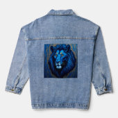 Veste LION ART Denim (Verso)