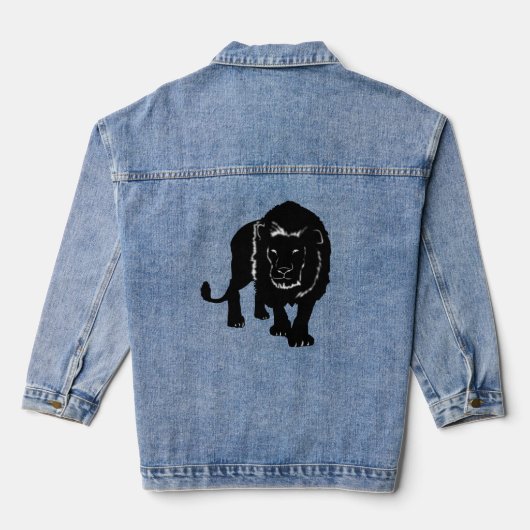 Veste Lion Denim (Verso)