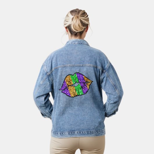 Veste Mardi Gras Kiss Denim (Modèle)