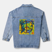 Veste Peace Boho Denim (Verso)