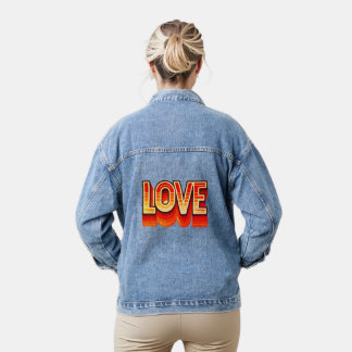 Veste Retro Love Denim
