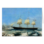 Veste rouge Clipper Ship 1854 (Devant horizontal)