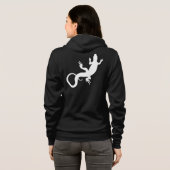 Veste Sweat - shirt à capuche Lizard Art Sweat - s (Dos entier)