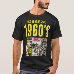 VESTE T-SHIRT BASIQUE Foncée 1960 OLD SCHOOL COOL