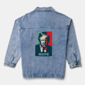 Veste Trump Nope Denim (Verso)