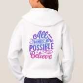 Vestes à capuche pour enfants (Dos)