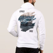 Vestes à capuche Street Eagle Racing (Dos)