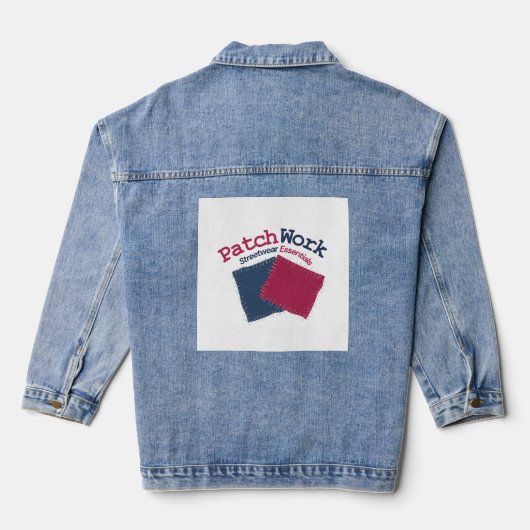 Vestes en denim pour mariage (Verso)