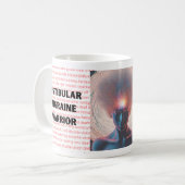 Vestibular Migraine souffre menieres Mug (Devant gauche)