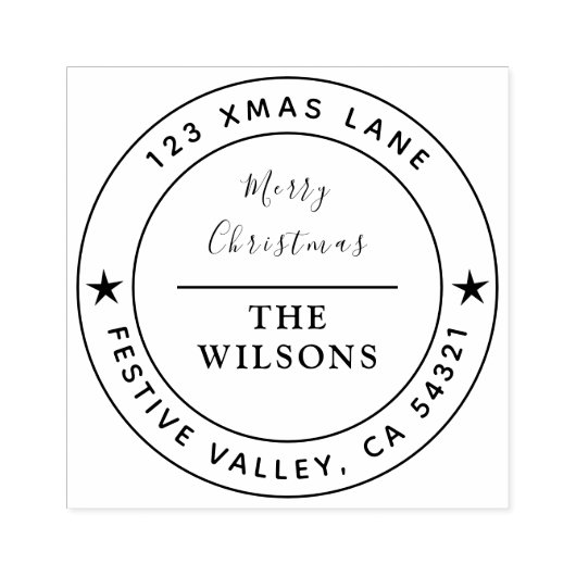 Vestief feestdag met feestdag met prettige feestda 	rubberstempel (Afrduk)