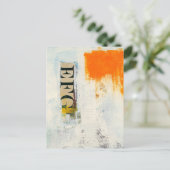 Vestige d'une carte postale H (Debout devant)