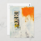 Vestige d'une carte postale H (Devant / Derrière)