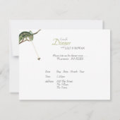 Vestiges à couver Dîner Quironique Invitation Cham (Dos)